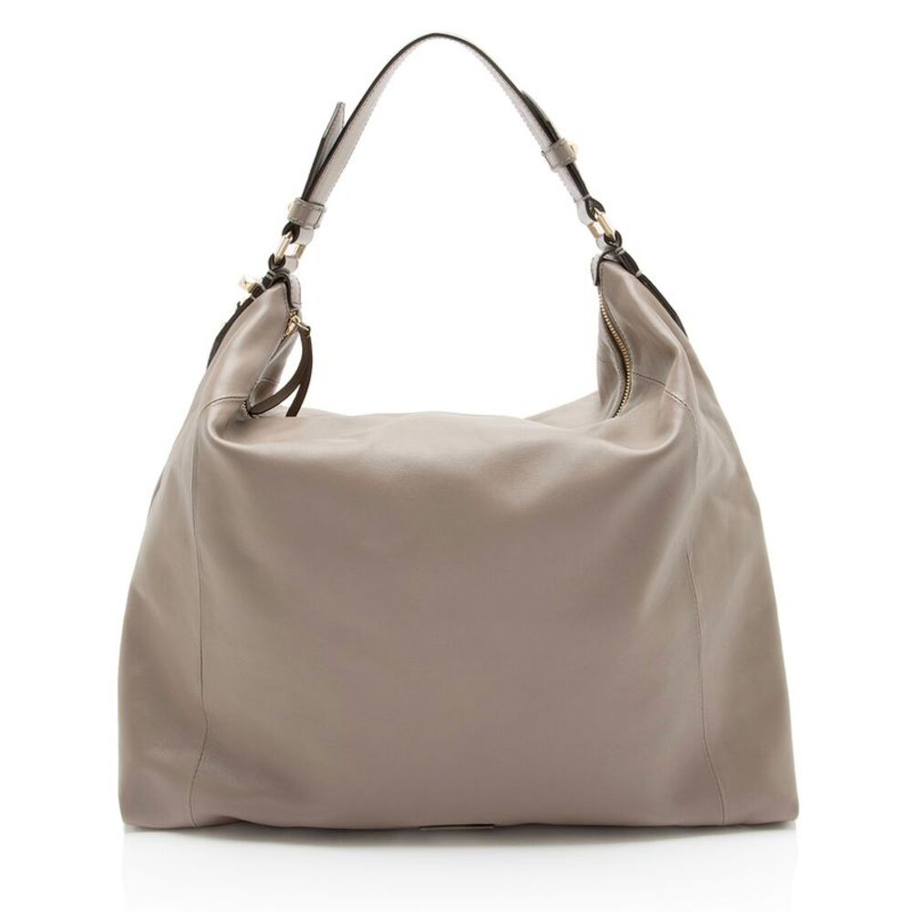 Jimmy Choo Leather Ana Hobo